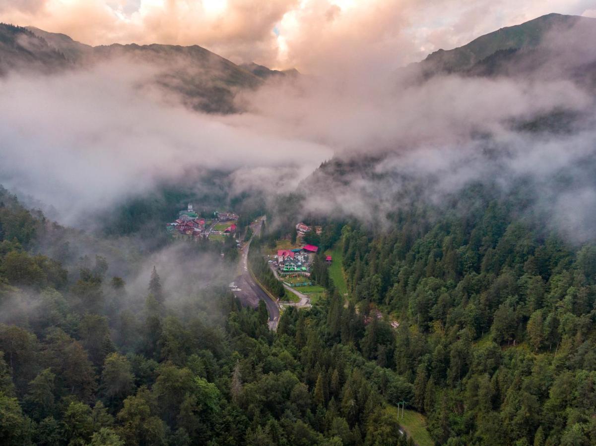 Piscul Negru Hotel - Transfagarasan Cumpăna Exterior foto